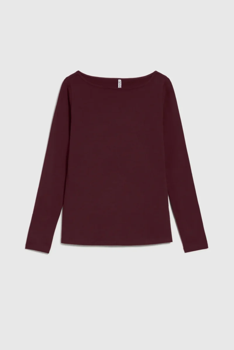 Camiseta Manga Larga De Mujer Z-TS-4803 BURGUNDY - Imagen 5