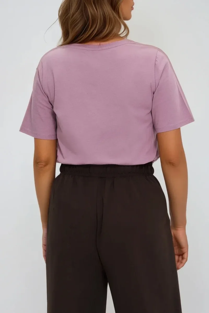 Camiseta Manga Corta De Mujer Z-TS-4804 D.PINK - Imagen 3