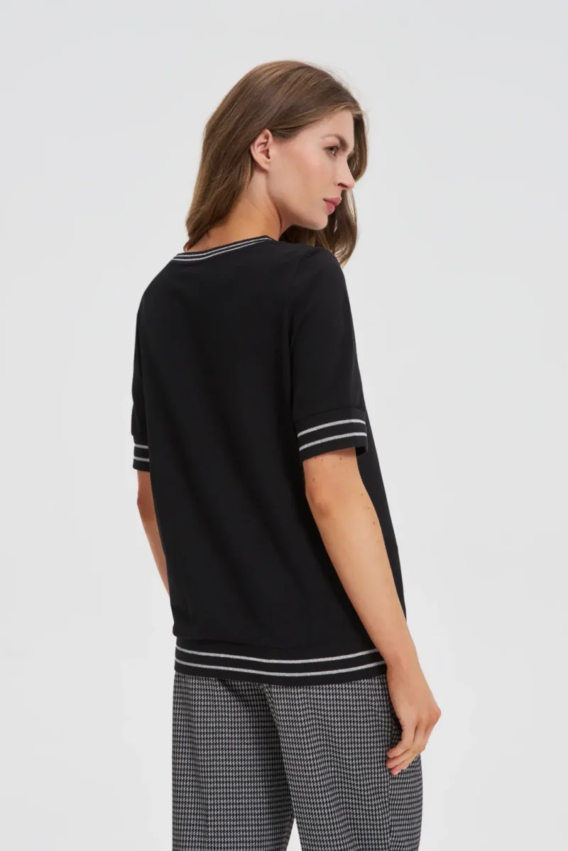 Camiseta Manga Corta De Mujer Z-TS-4817 BLACK - Imagen 4