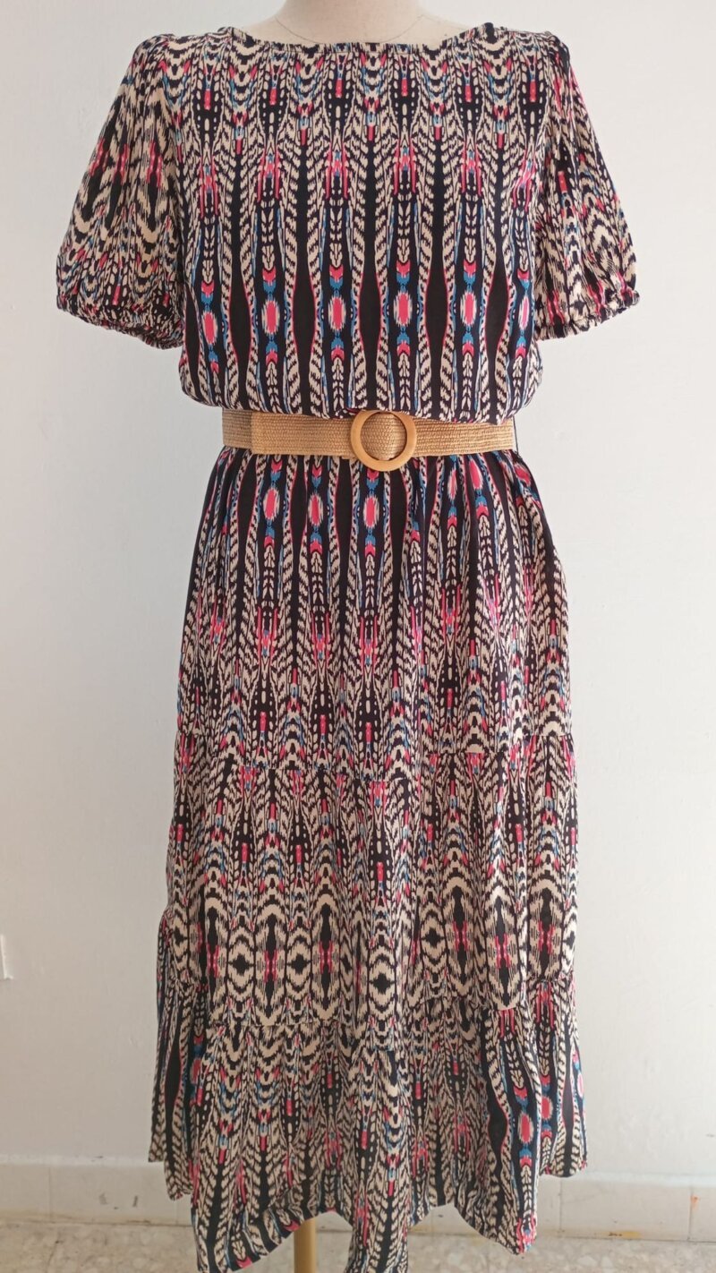 Vestido De Mujer Tskj25Suk0040Etn06