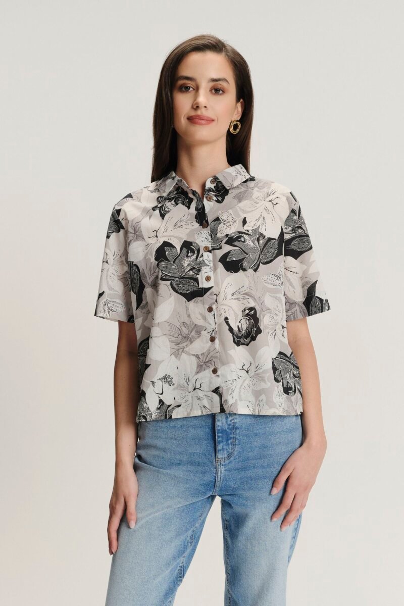 Camisa De Mujer Gpkw25Blk0105 - Imagen 2