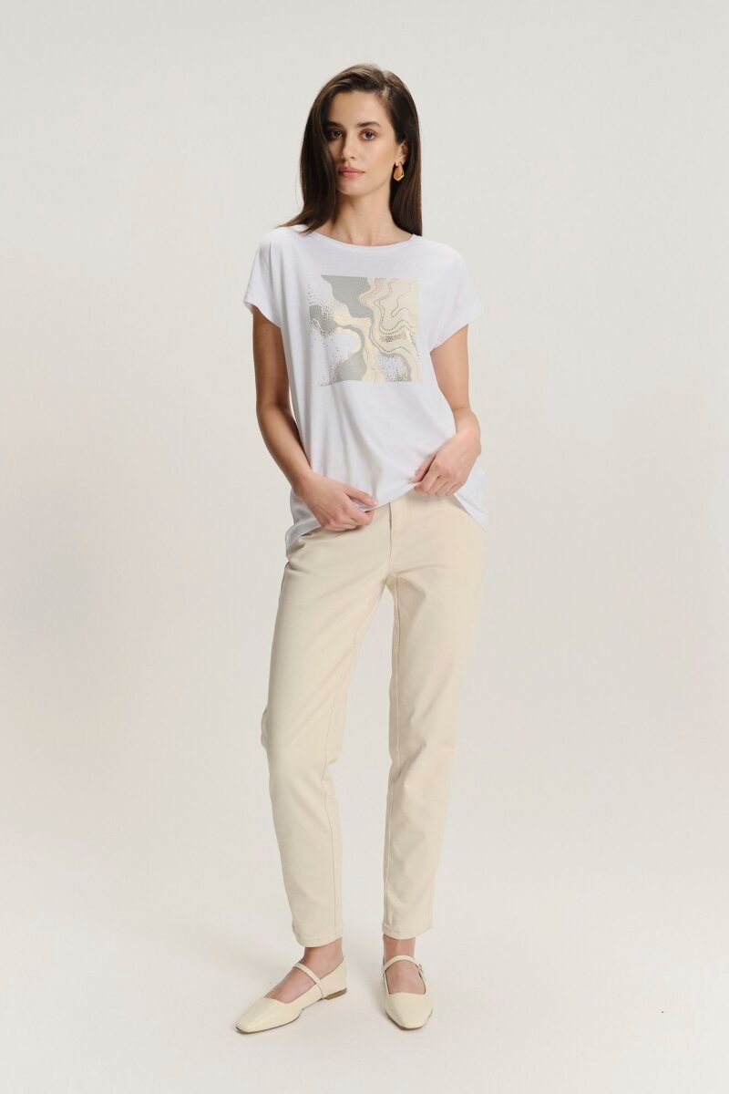 Camiseta De Mujer Gpkw25Top0761 - Imagen 4
