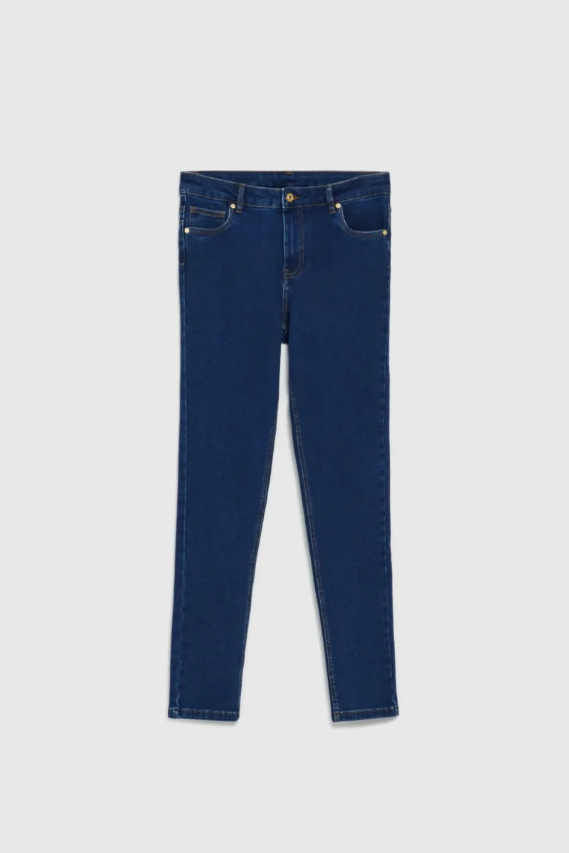 Vaqueros De Mujer Z-JE-4808 NAVY - Imagen 5
