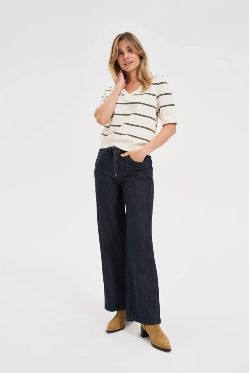 Vaqueros De Mujer Z-JE-4813 D.NAVY