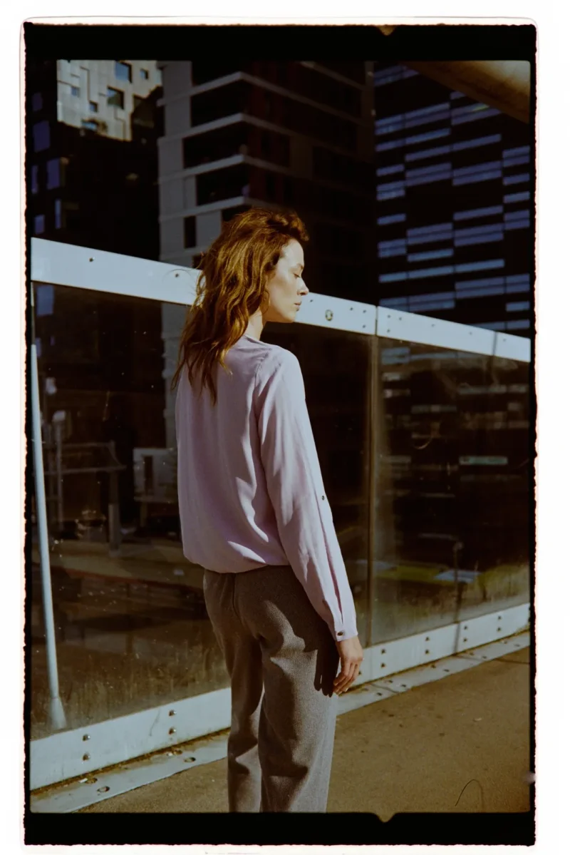 Camisa De Mujer Z-KO-4814 PINK - Imagen 4