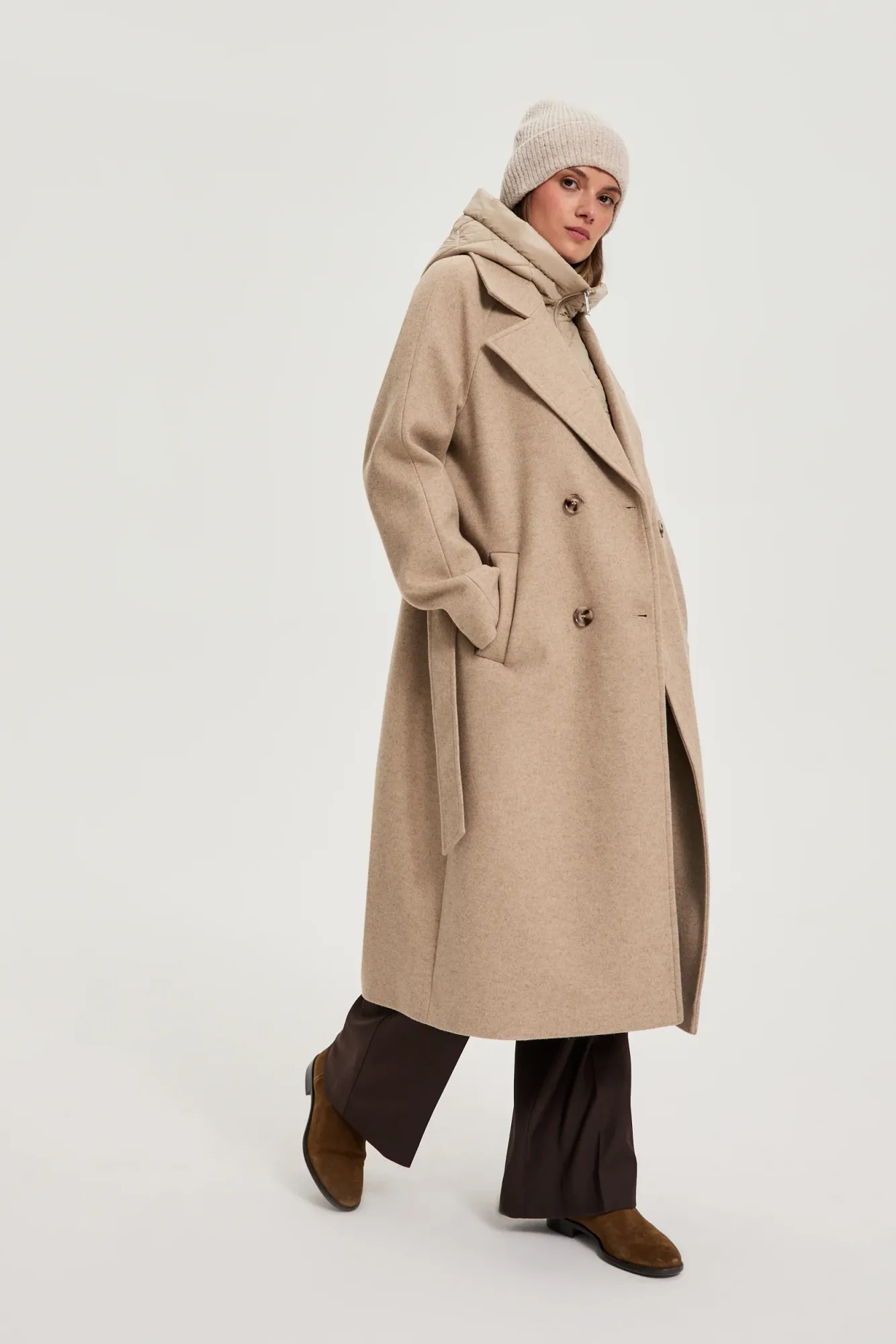 Chaqueta De Mujer Z-KU-4801 BEIGE MEL