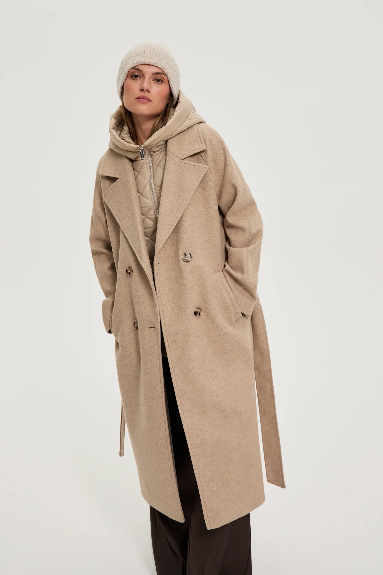 Chaqueta De Mujer Z-KU-4801 BEIGE MEL - Imagen 7