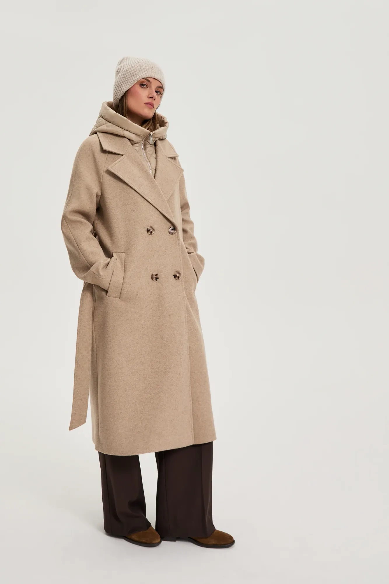 Chaqueta De Mujer Z-KU-4801 BEIGE MEL - Imagen 6