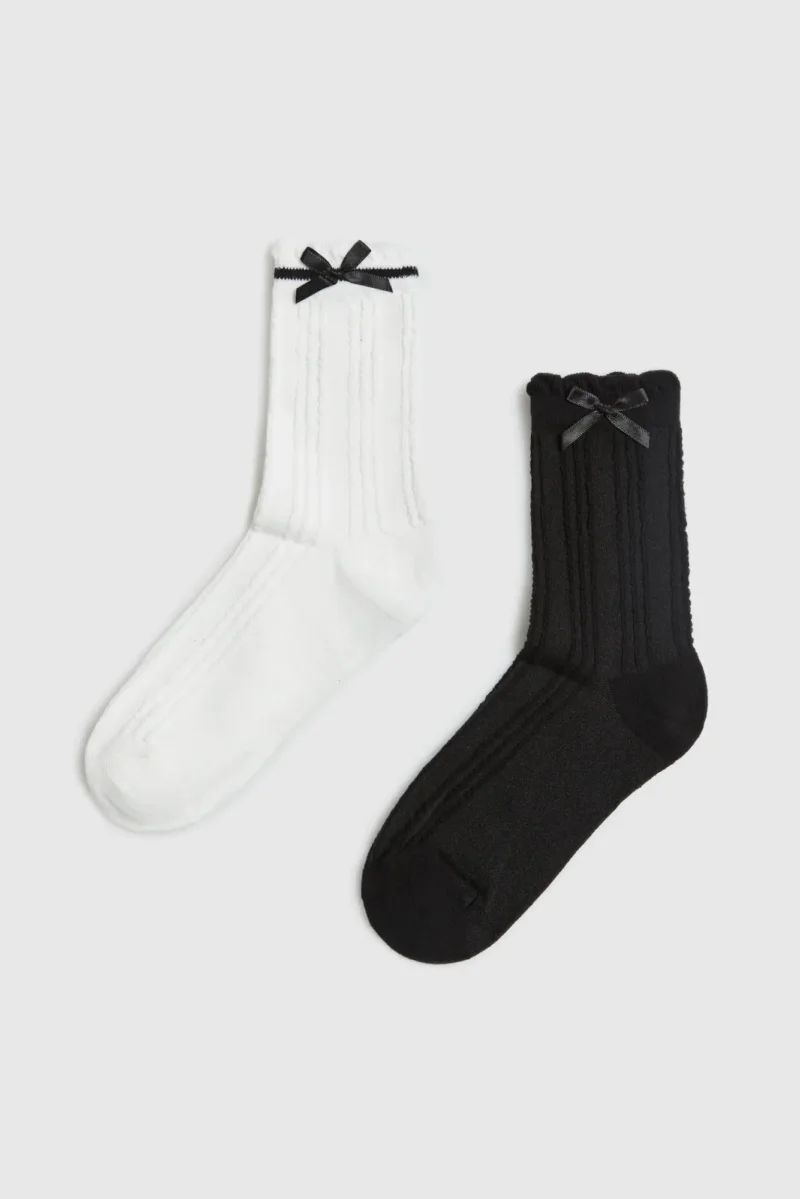 Calcetines De Mujer Z-SK-4807 BLACK - Imagen 2