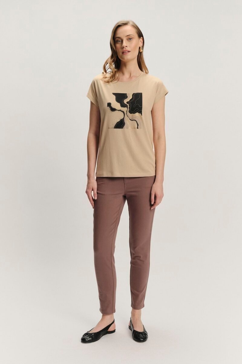 Camiseta De Mujer Gpkw25Top0761 - Imagen 5
