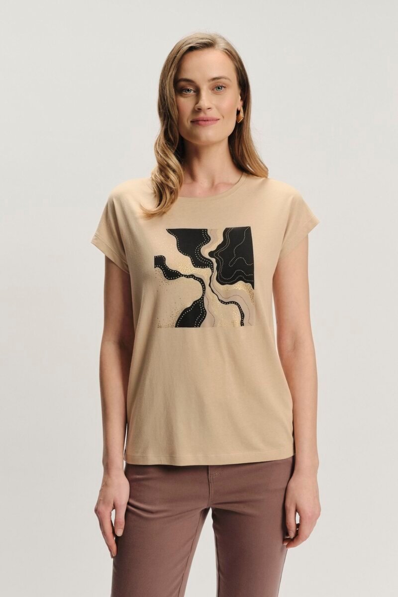 Camiseta De Mujer Gpkw25Top0761 - Imagen 6