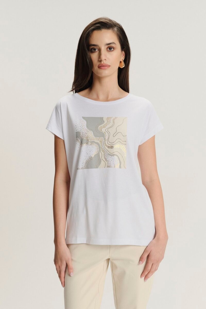 Camiseta De Mujer Gpkw25Top0761 - Imagen 6