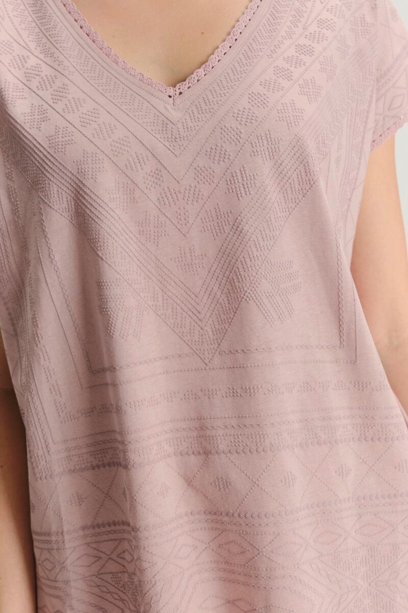Camiseta De Mujer Gpkw25Top0707 - Imagen 4