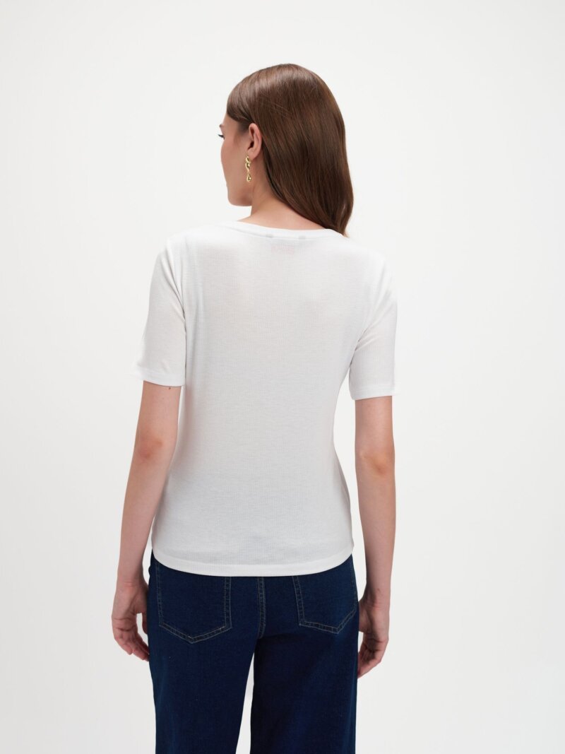 Camiseta  Manga Corta De Mujer Tskw25Top001800X00 - Imagen 4