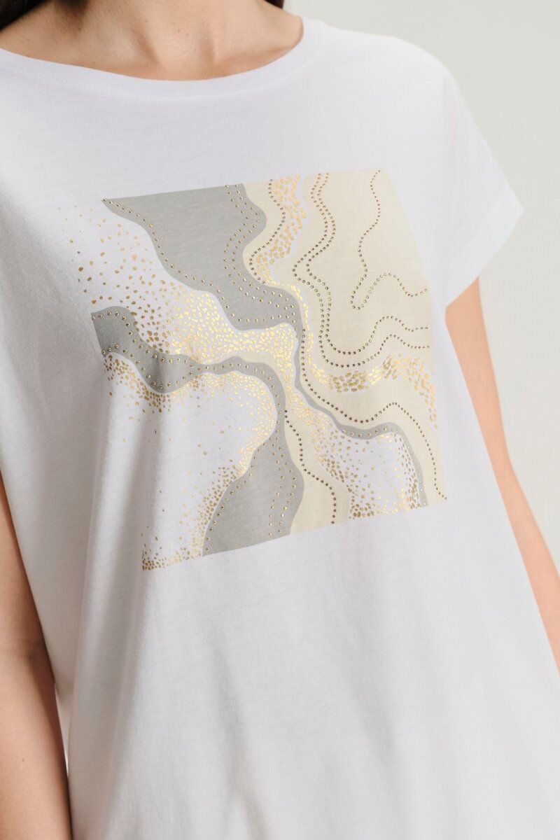 Camiseta De Mujer Gpkw25Top0761 - Imagen 8