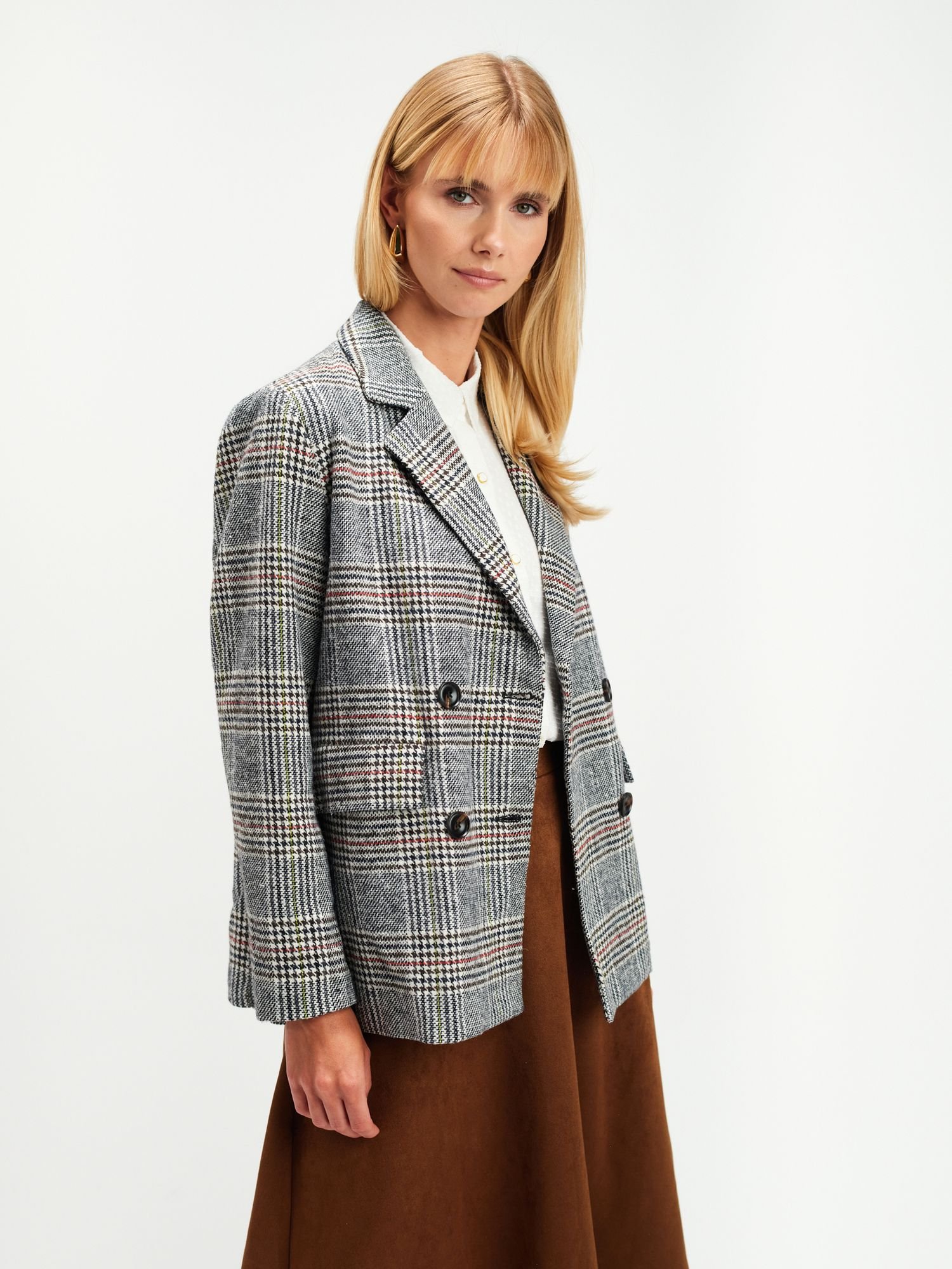 Chaqueta De Mujer Tskj25Kur0005Che01 - Imagen 2