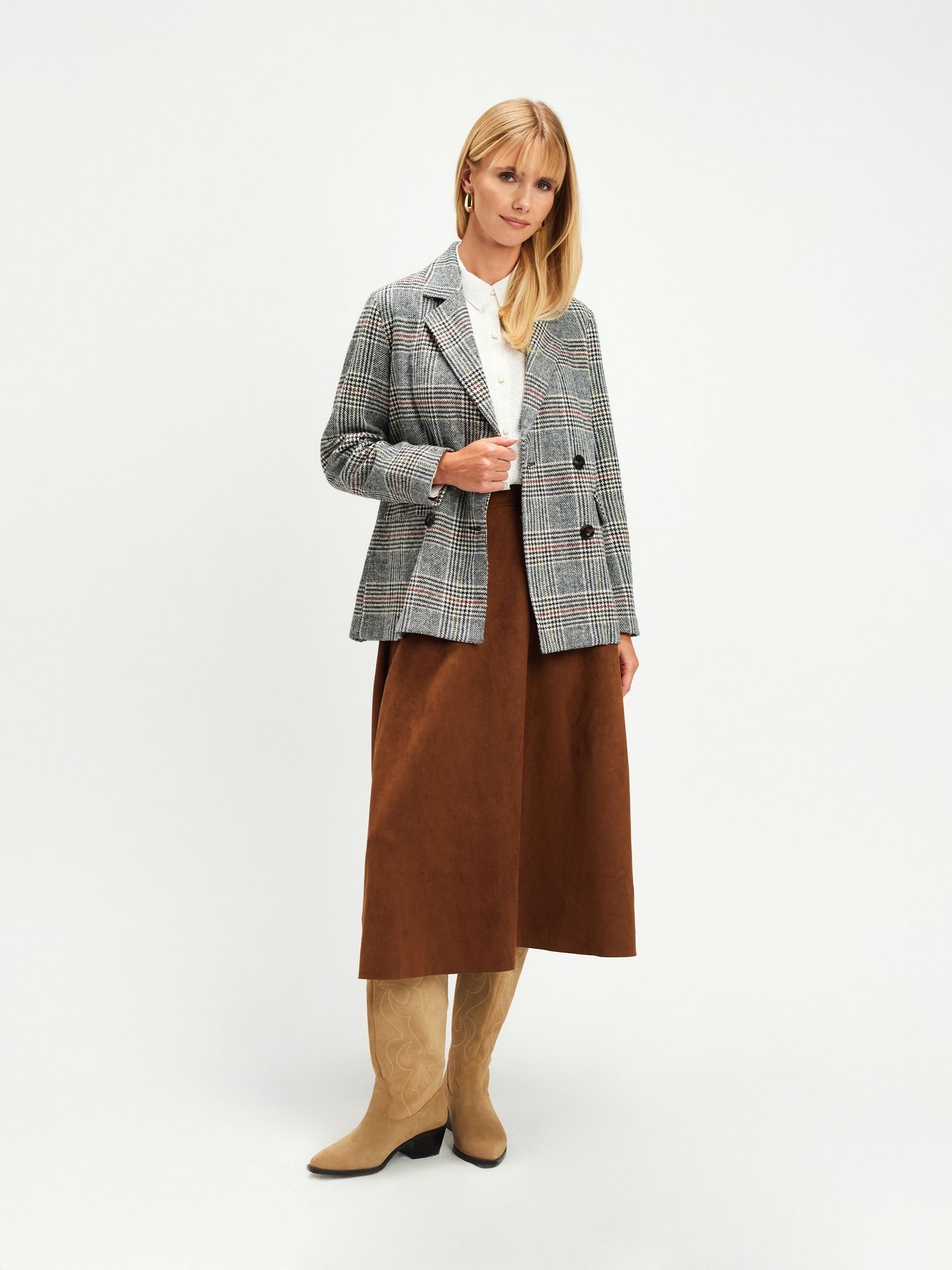 Chaqueta De Mujer Tskj25Kur0005Che01 - Imagen 4