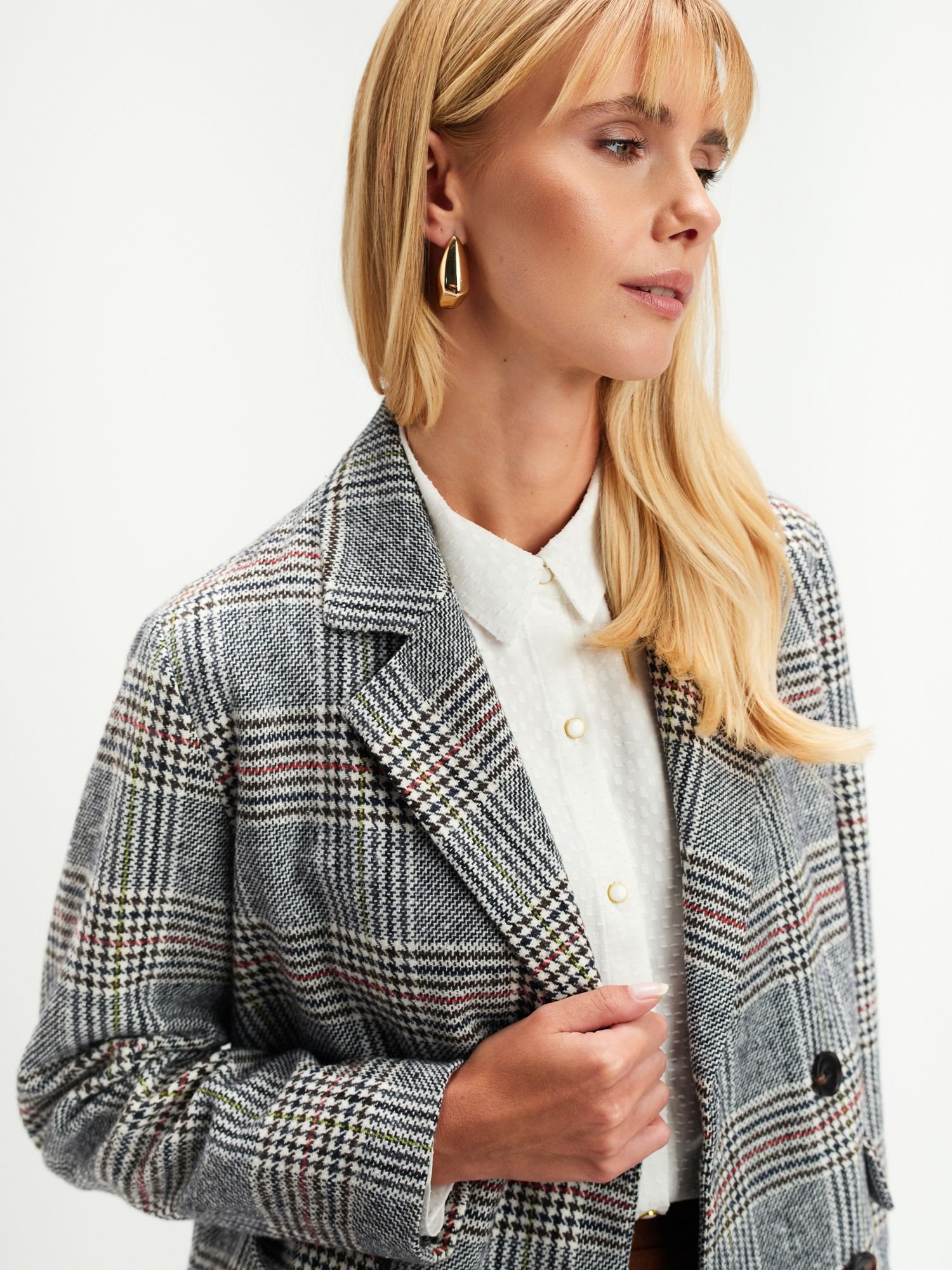 Chaqueta De Mujer Tskj25Kur0005Che01 - Imagen 5