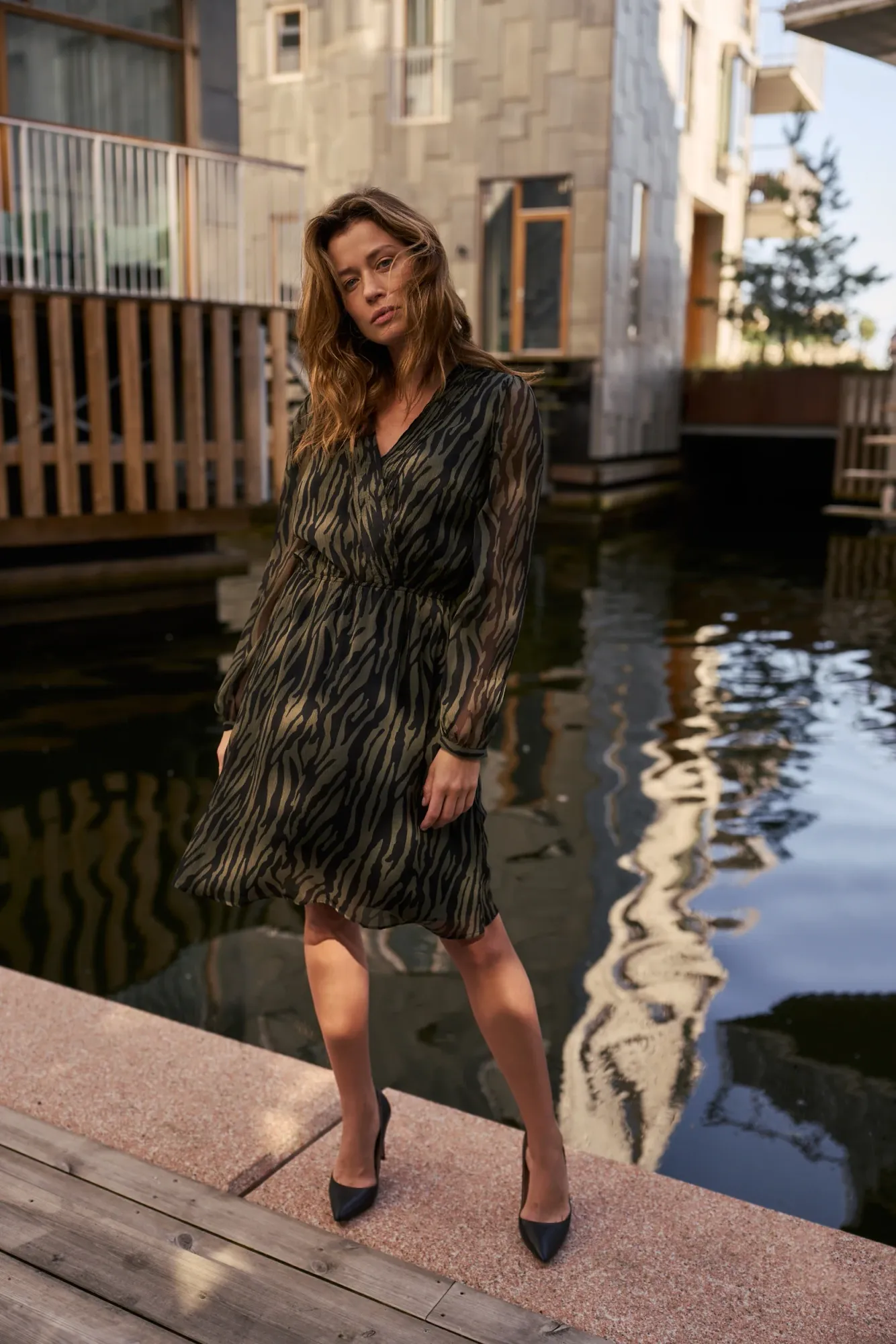 Vestido De Mujer Z-SU-4819 D.OLIVE - Imagen 2