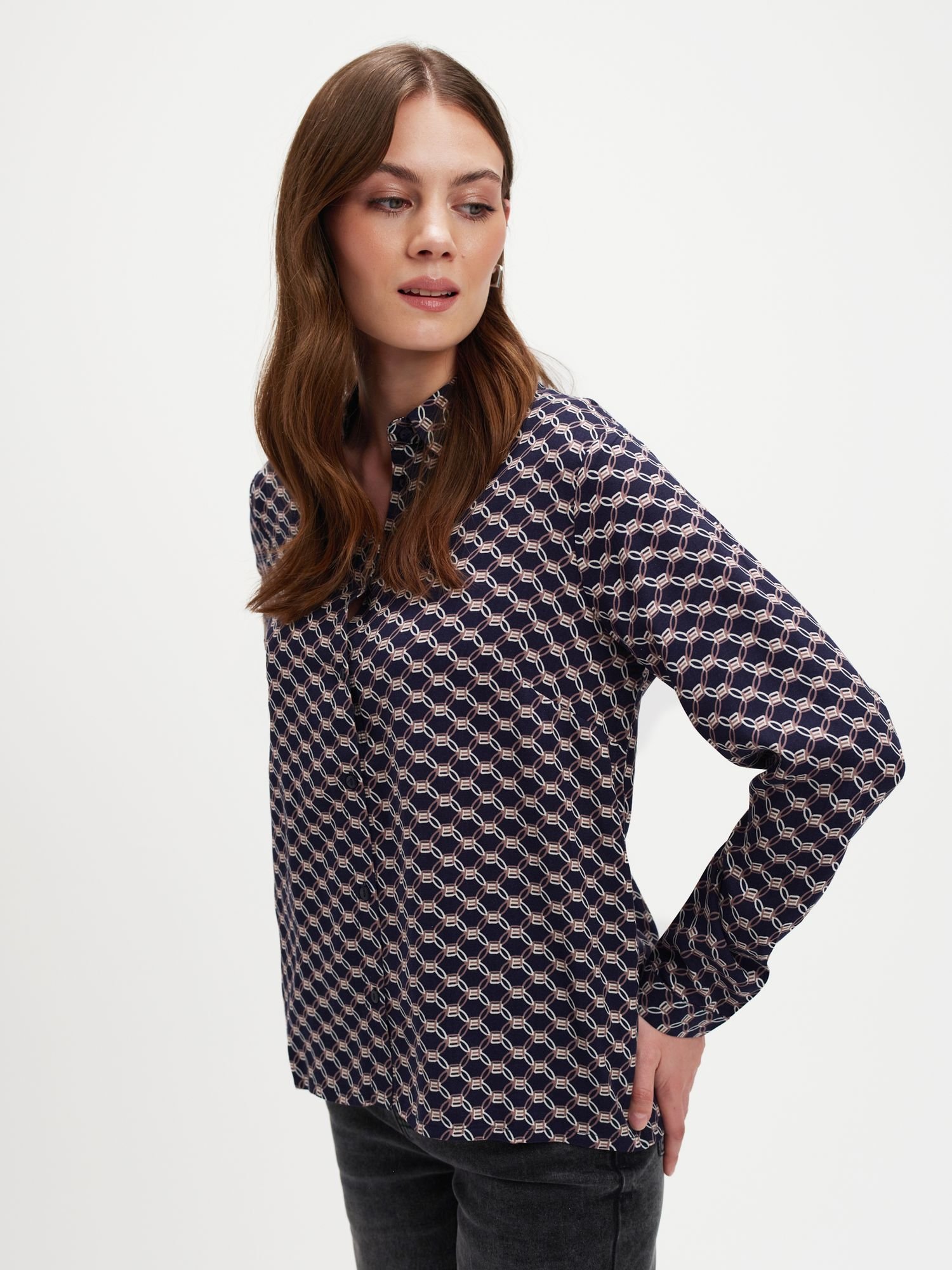 Suéter De Mujer Tskw25Blk0017Pat12