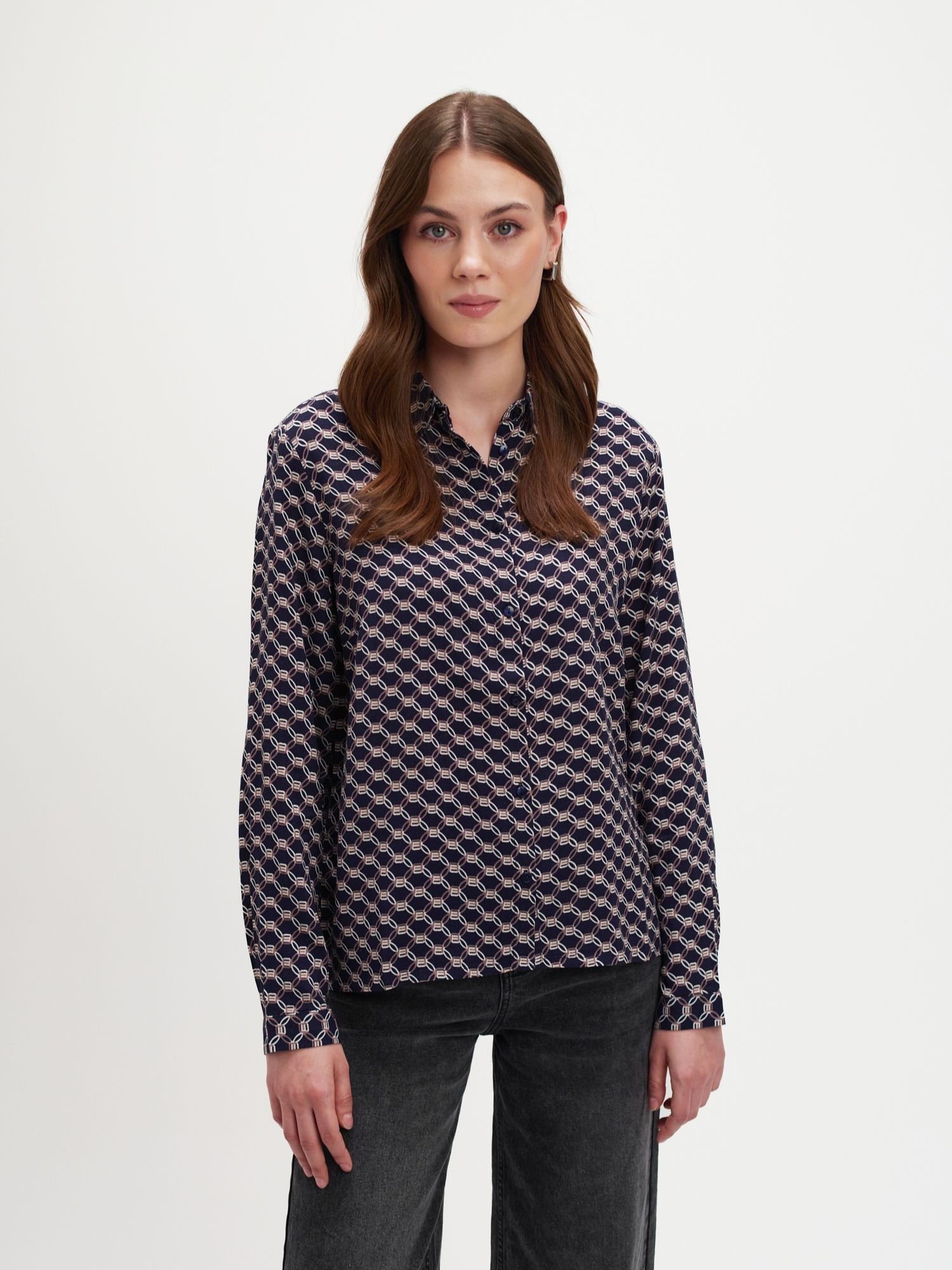 Suéter De Mujer Tskw25Blk0017Pat12 - Imagen 2