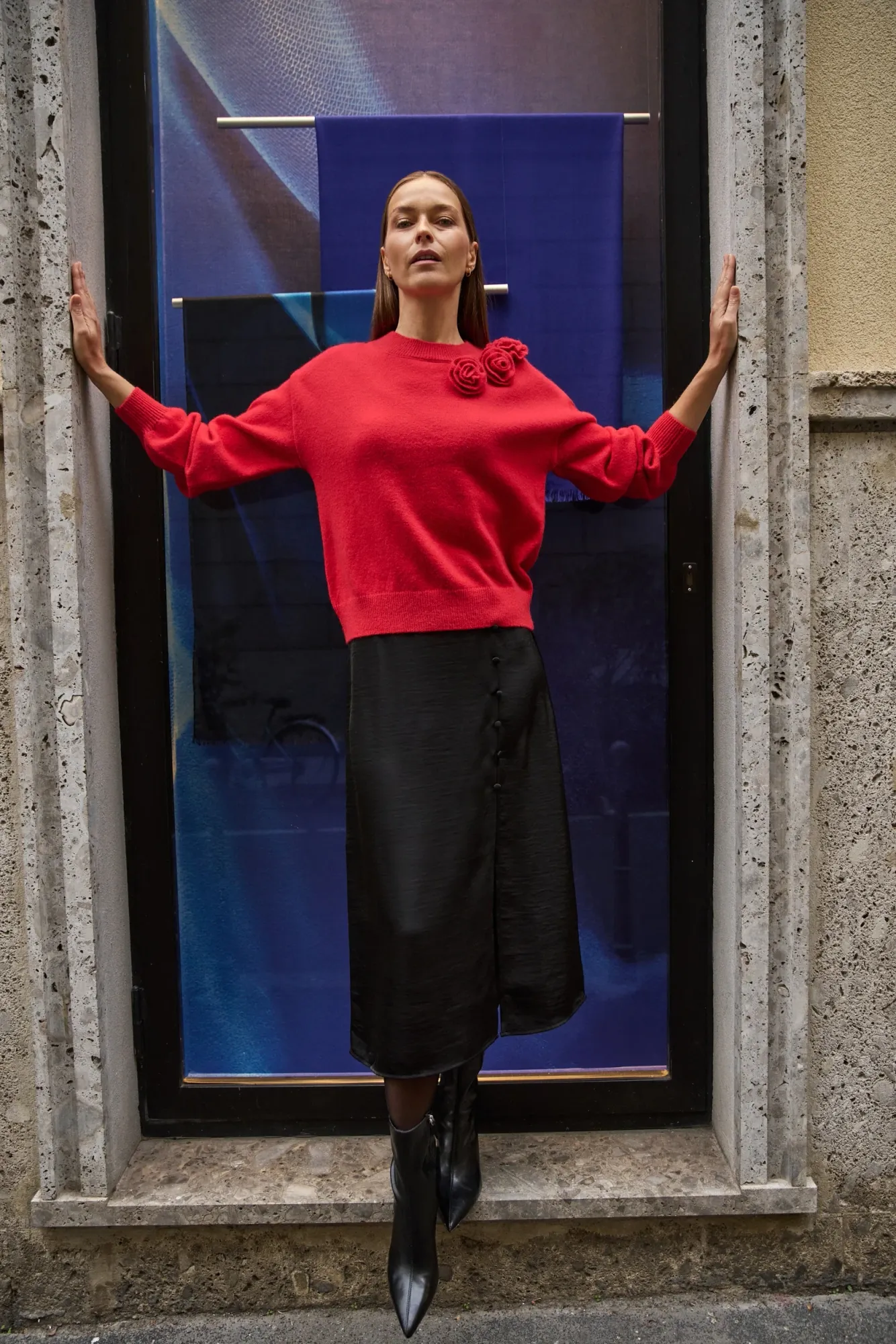 Jersey De Mujer Z-SW-4883 RED - Imagen 3