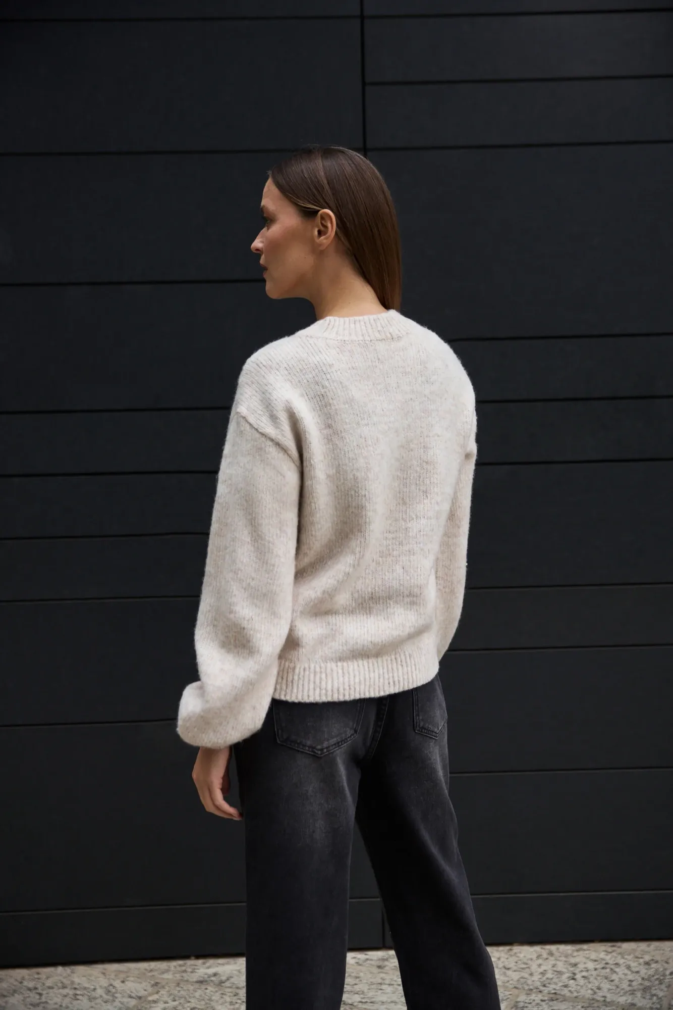 Jersey De Mujer Z-SW-4877 BEIGE - Imagen 2