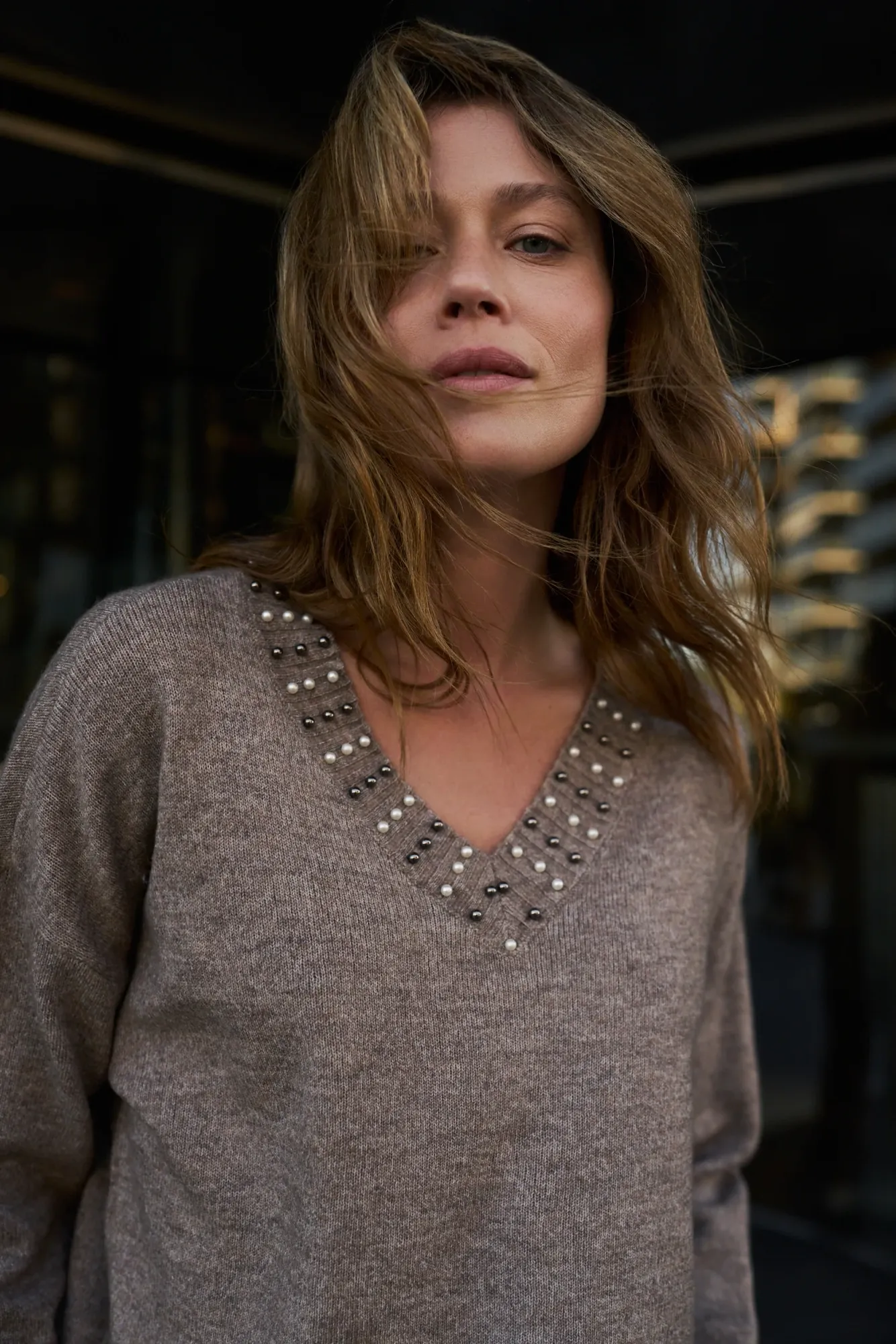 Jersey De Mujer Z-SW-4871 COFFEE - Imagen 2