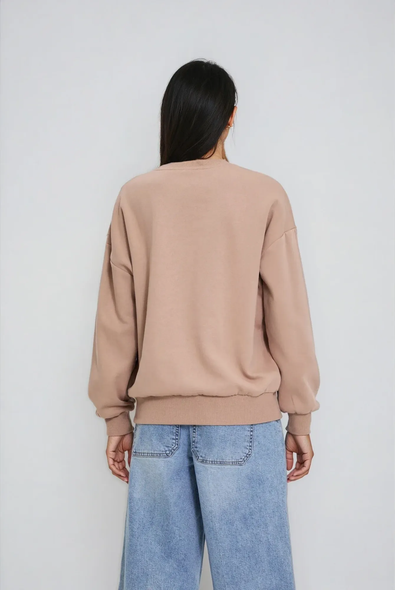 SUDADERA L-BL-4919 COFFEE - Imagen 4