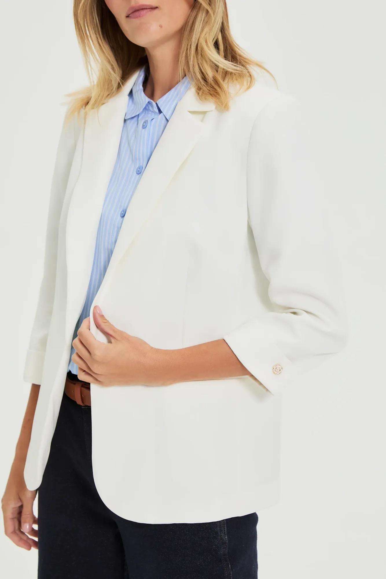 BLAZER L-MR-4922 OFF WHITE - Imagen 2
