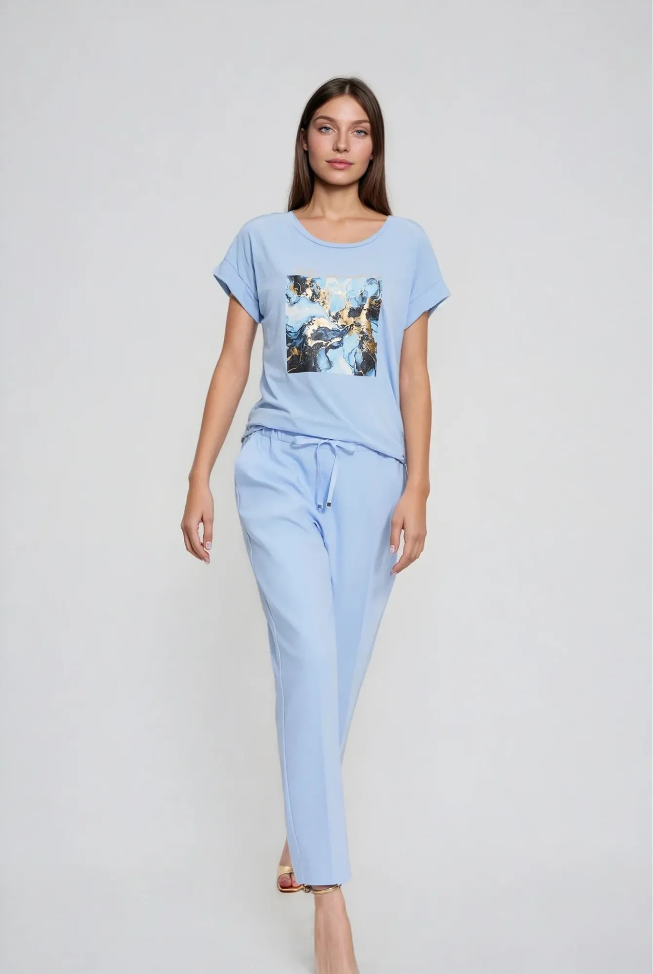 PANTALÓN L-SP-4909 L.BLUE - Imagen 3