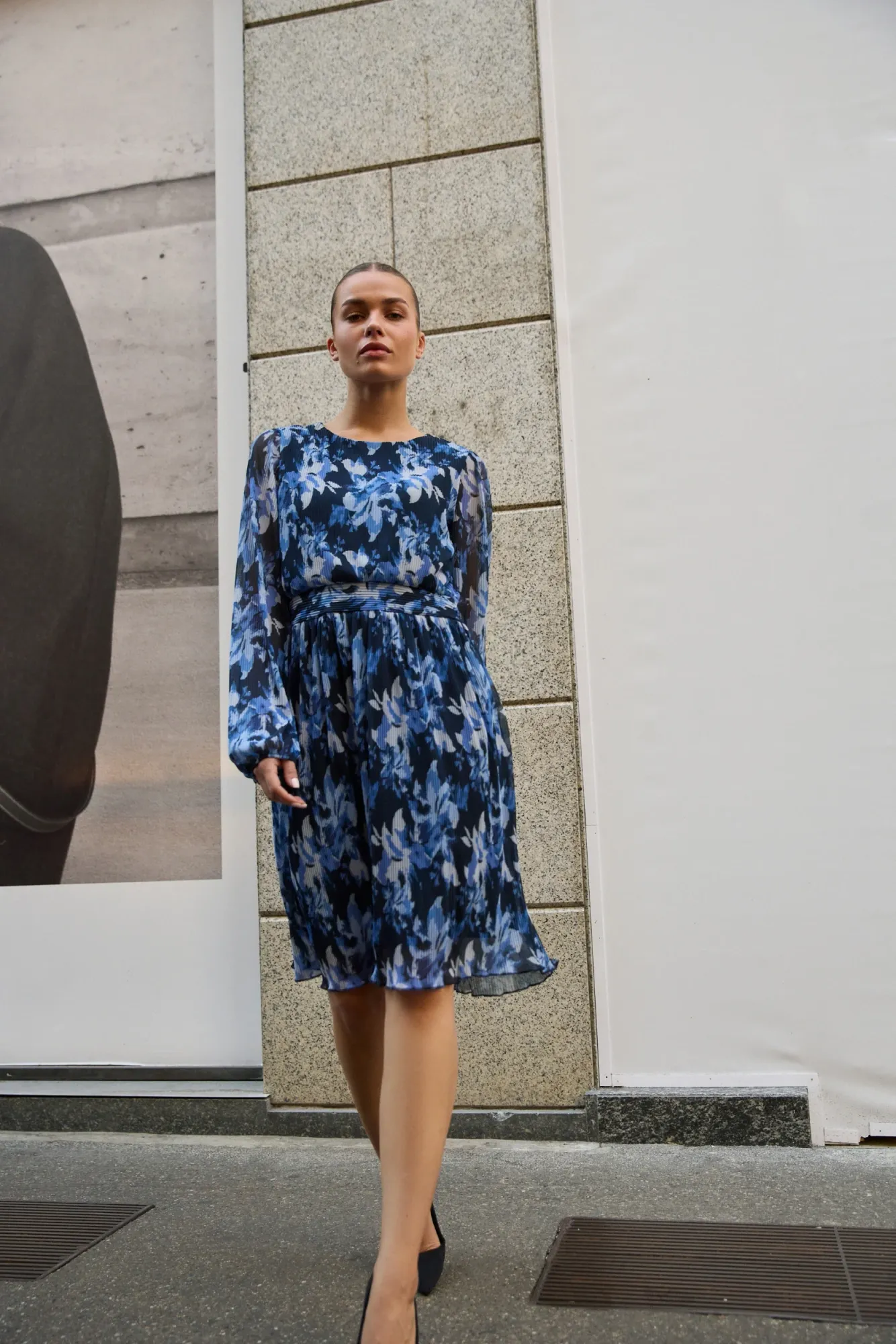 VESTIDO L-SU-4906 NAVY - Imagen 2