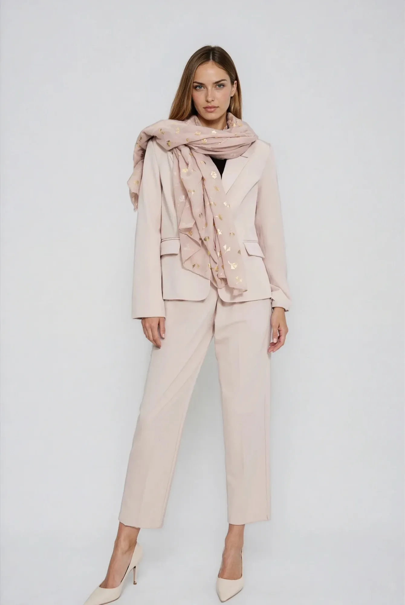 BUFANDA L-SZ-4922 BEIGE