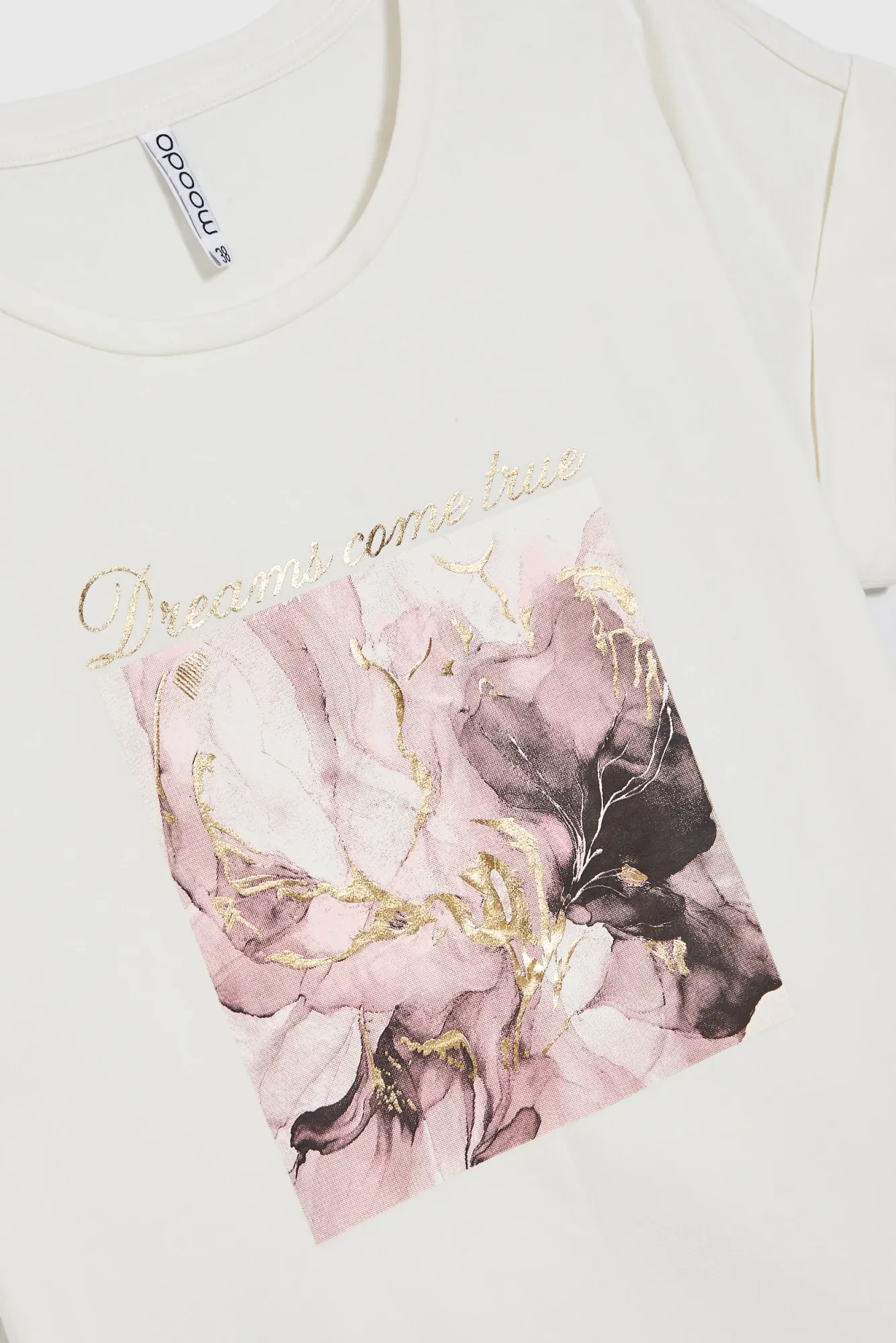 BLUSA MANGA CORTA L-TS-4917 D.CREAM - Imagen 6