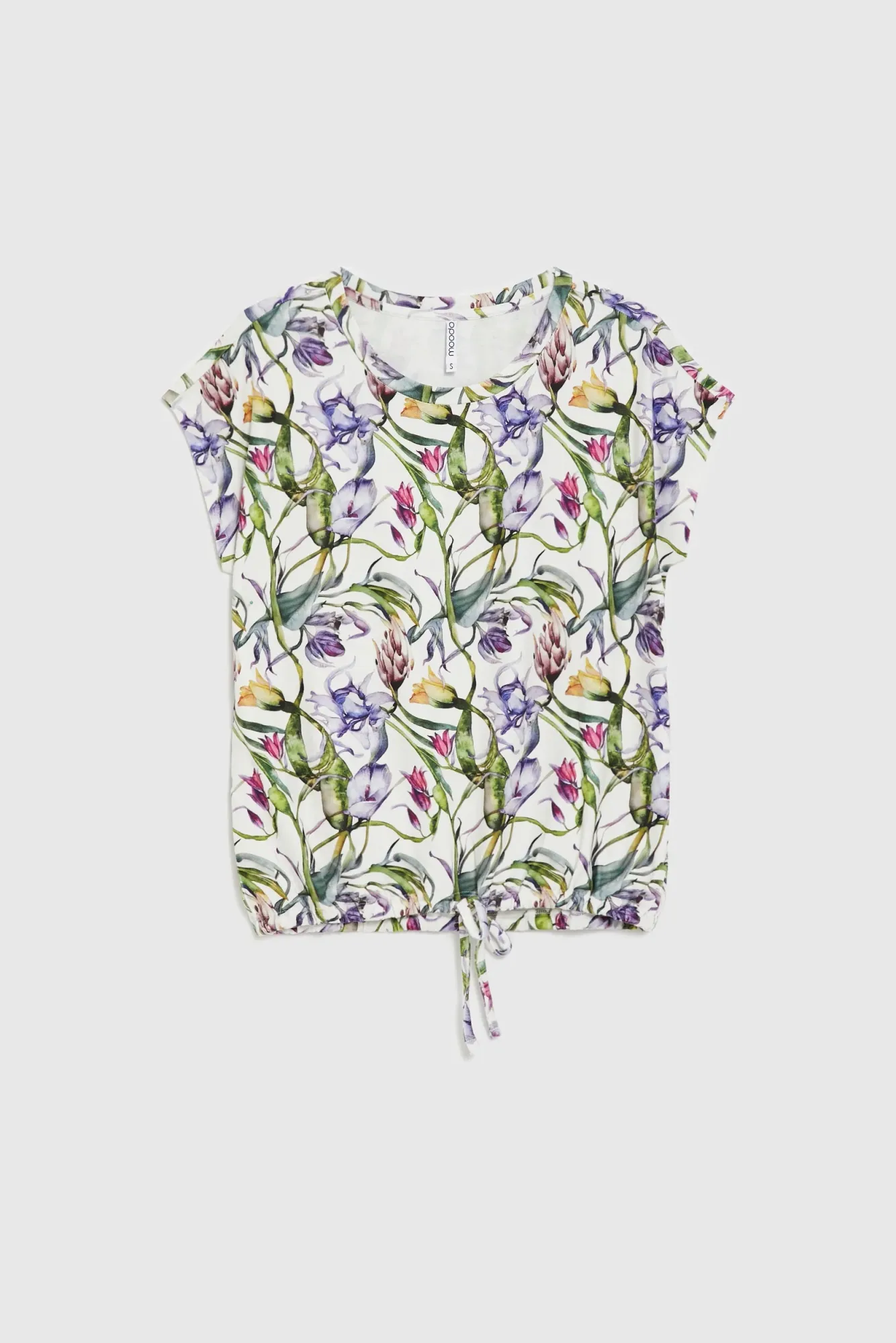 BLUSA MANGA CORTA L-TS-4937 CREAM - Imagen 5