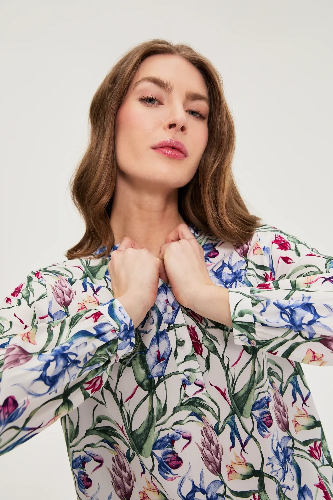 CAMISA L-KO-4907 MULTICOLOUR