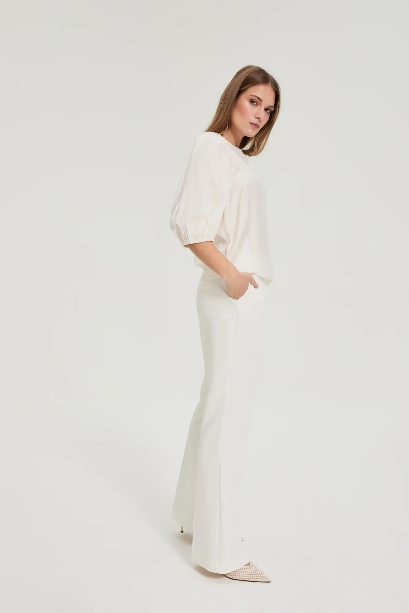 CAMISA L-KO-4914 CREAM - Imagen 2