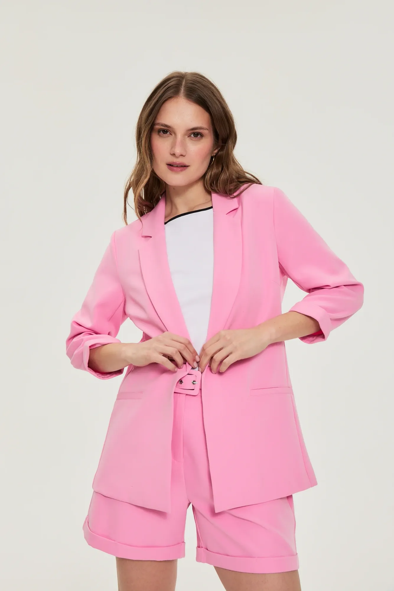 BLAZER L-MR-4928 PINK