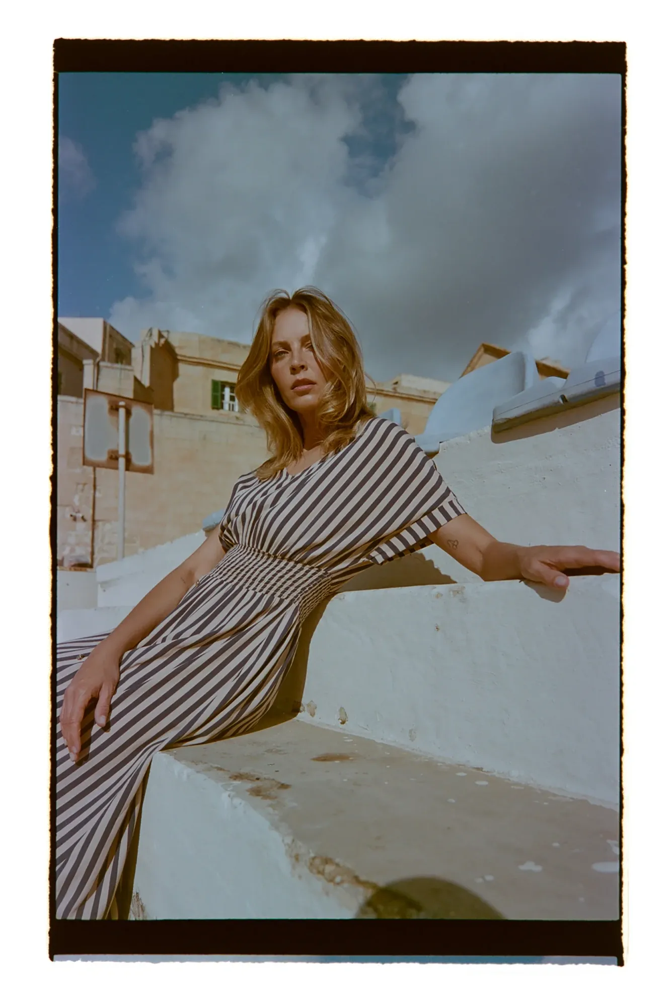 VESTIDO L-SU-4939 NAVY - Imagen 2