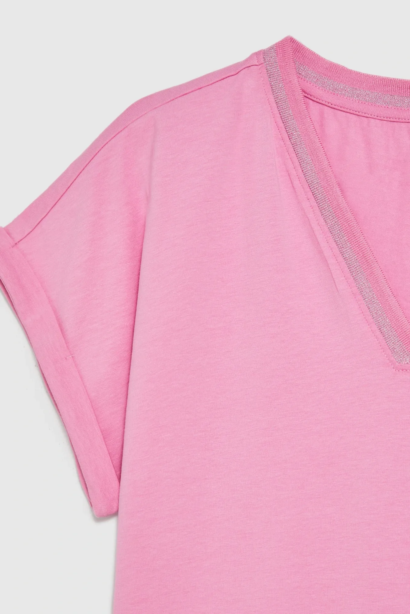 BLUSA MANGA CORTA L-TS-4926 PINK - Imagen 3