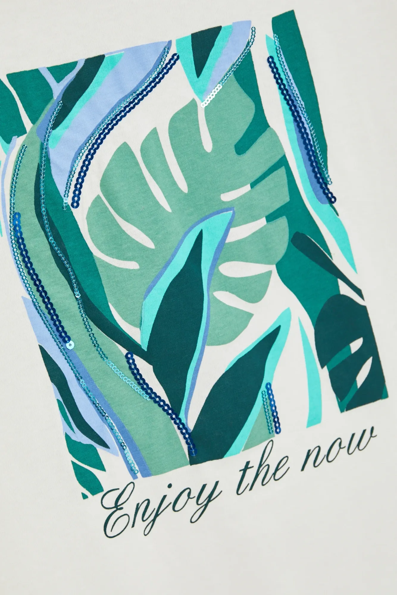 BLUSA MANGA CORTA L-TS-4946 OFF WHITE - Imagen 7