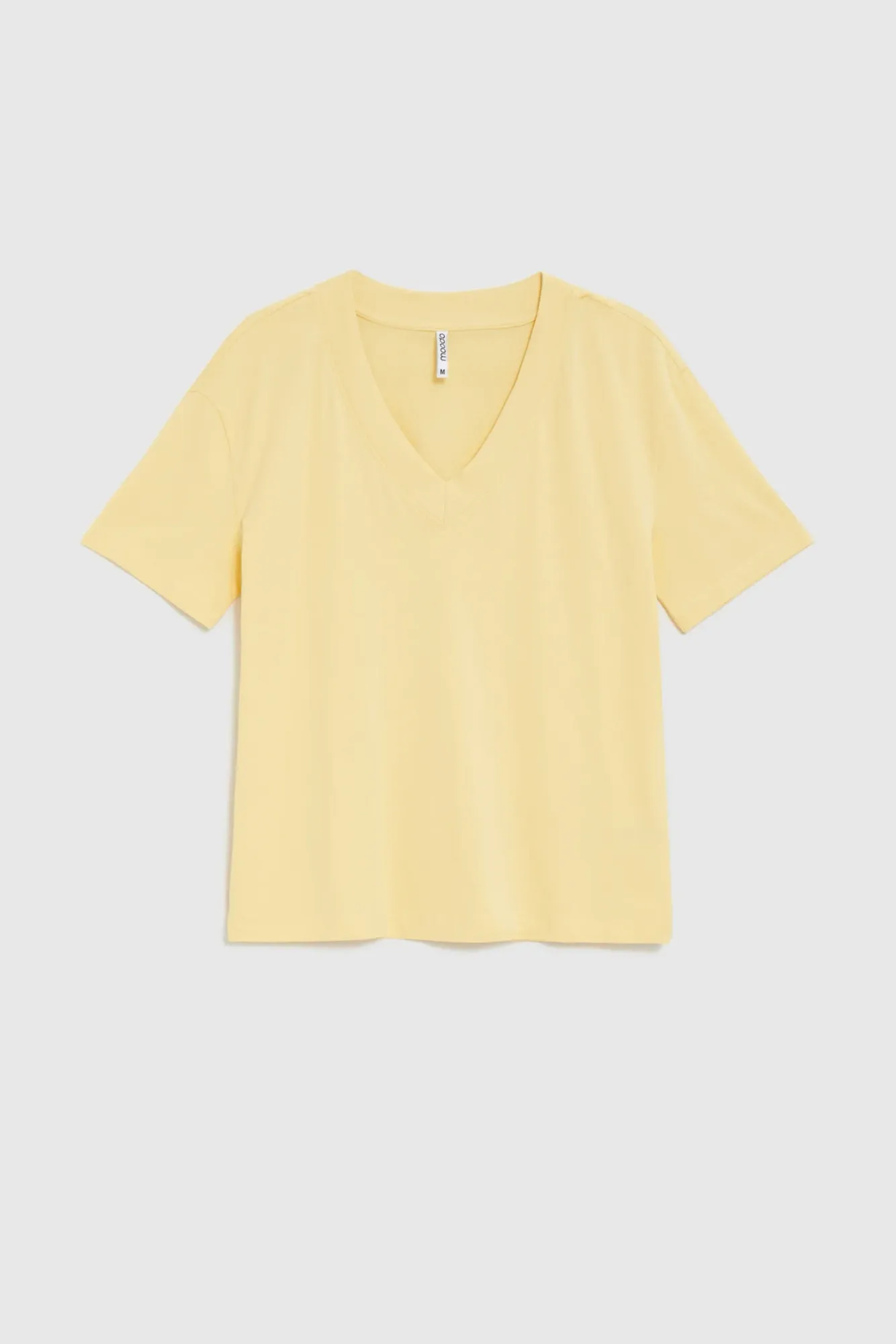 BLUSA MANGA CORTA L-TS-4950 L.YELLOW - Imagen 6