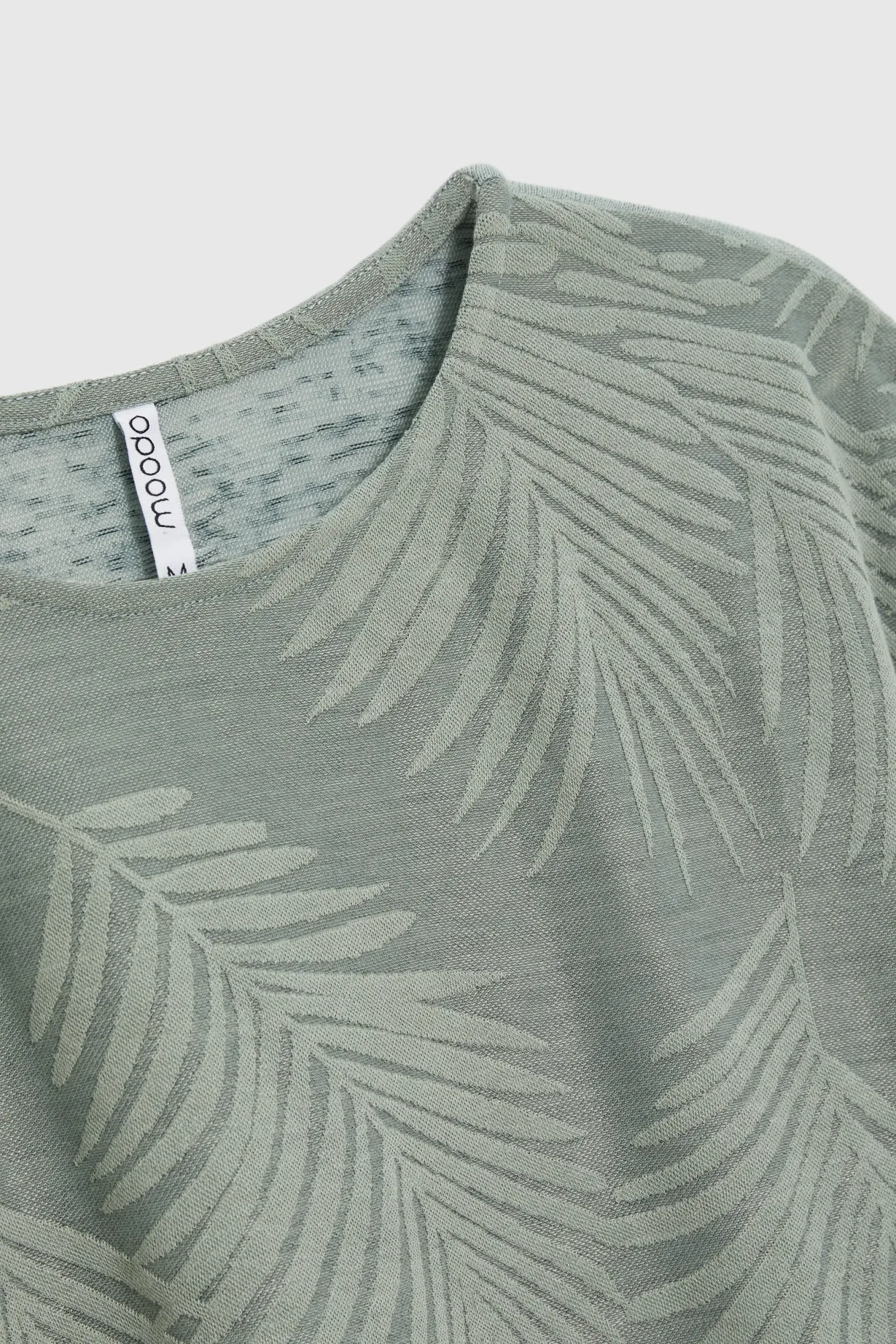 BLUSA MANGA CORTA L-TS-4988 OLIVE - Imagen 2