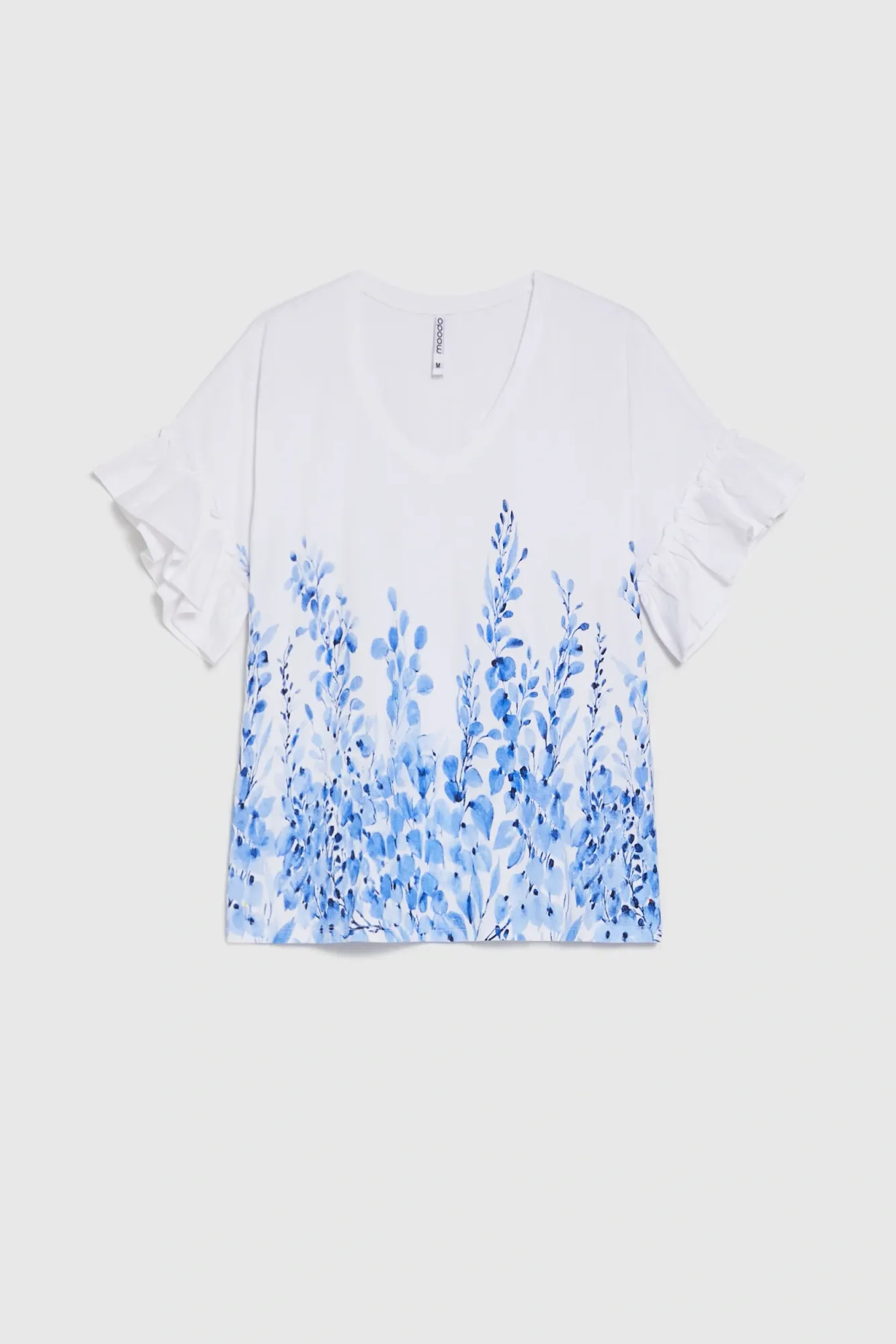 BLUSA MANGA CORTA L-TS-4992 WHITE - Imagen 6