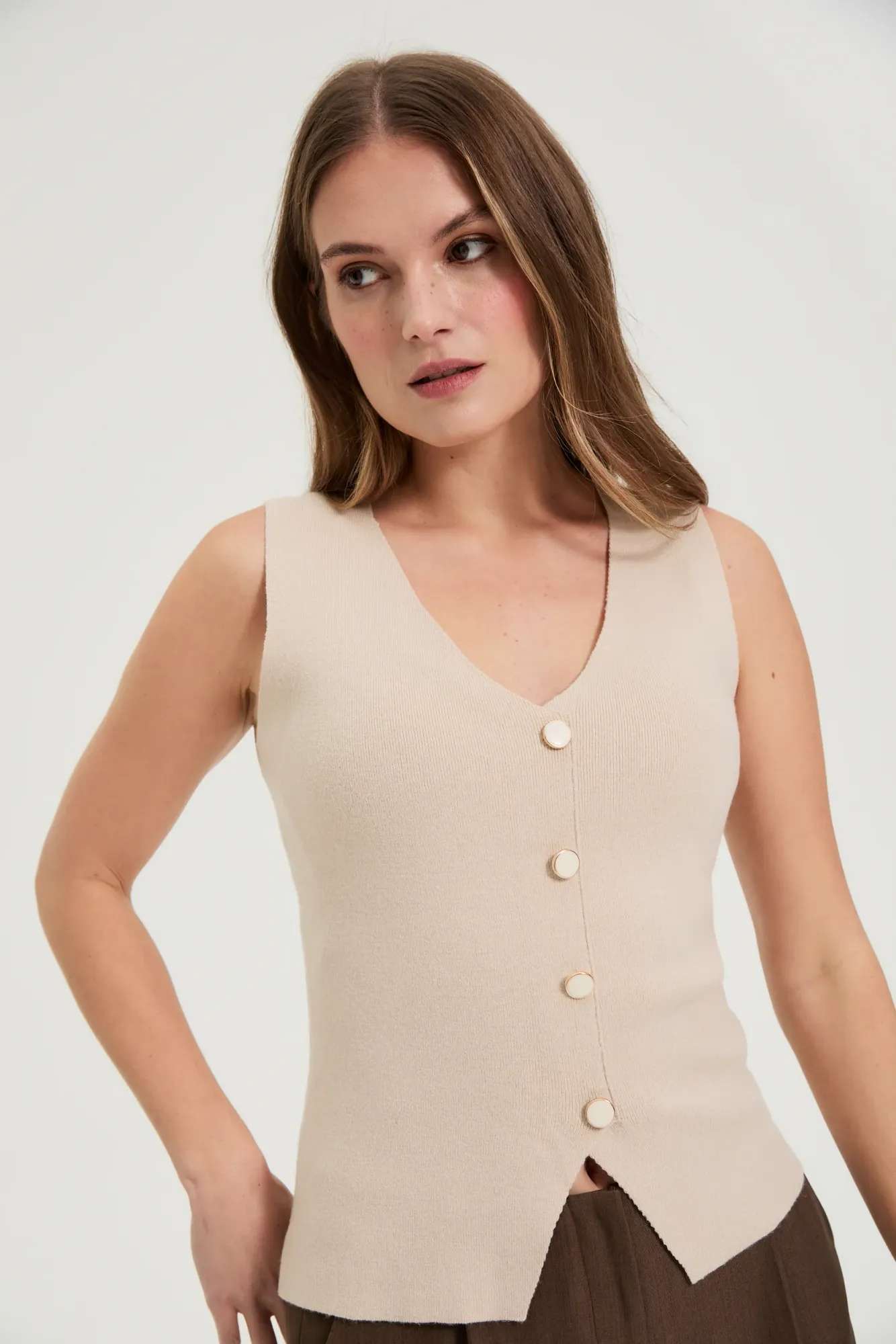 TOP L-TS-5006 L.BEIGE - Imagen 3