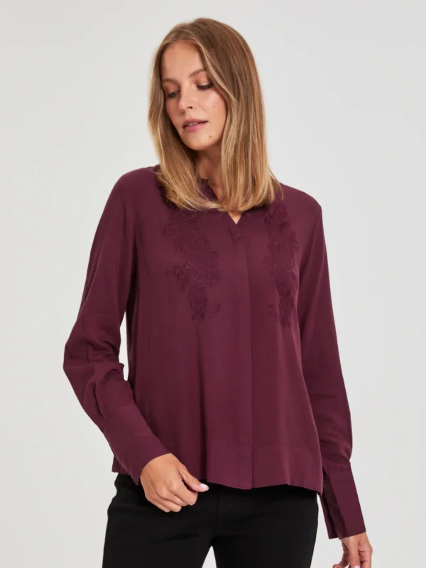 eng_pl_WOMENS-SHIRT-Z-KO-5124-D-BURGUNDY-36143_1.webp