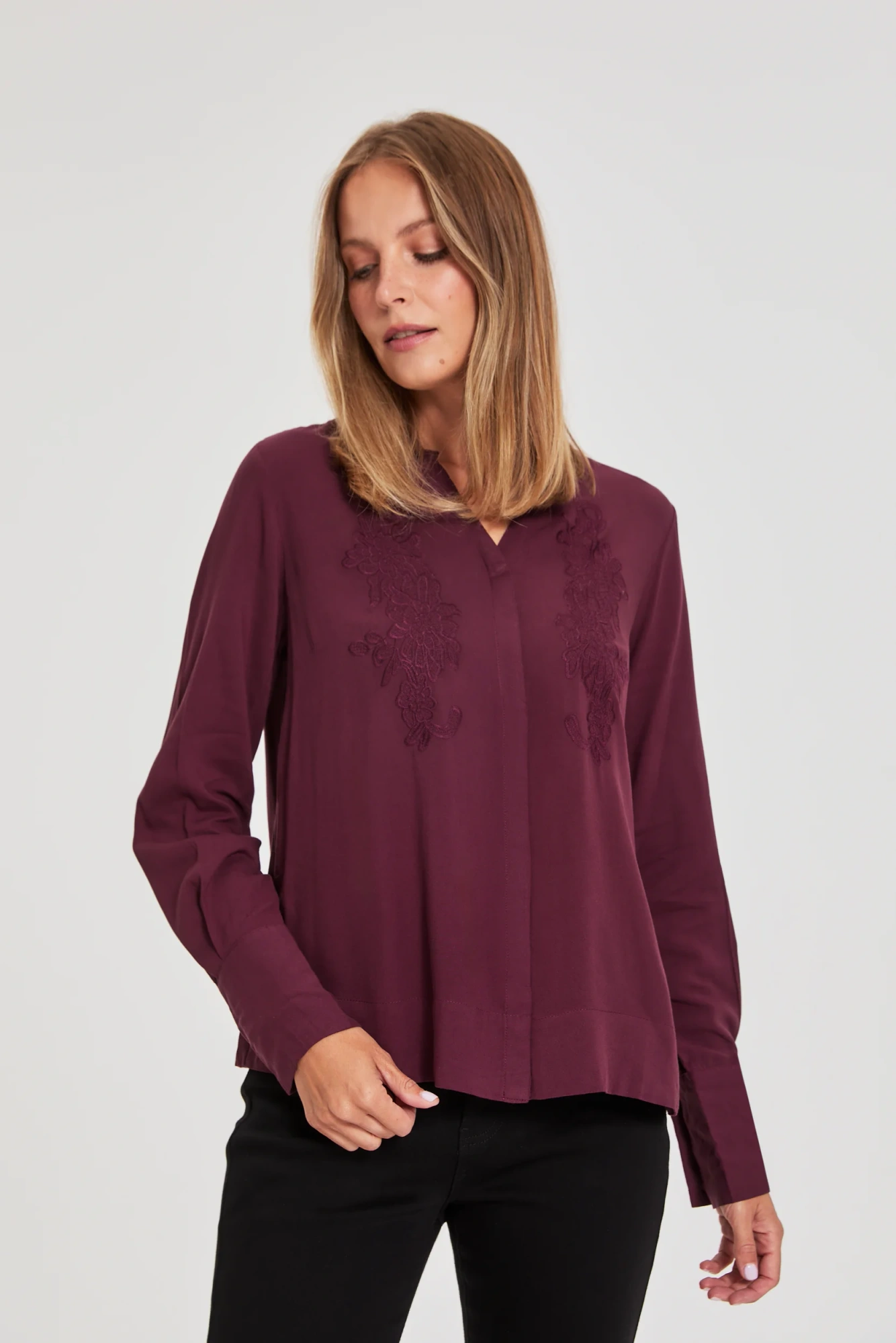 eng_pl_WOMENS-SHIRT-Z-KO-5124-D-BURGUNDY-36143_1.webp
